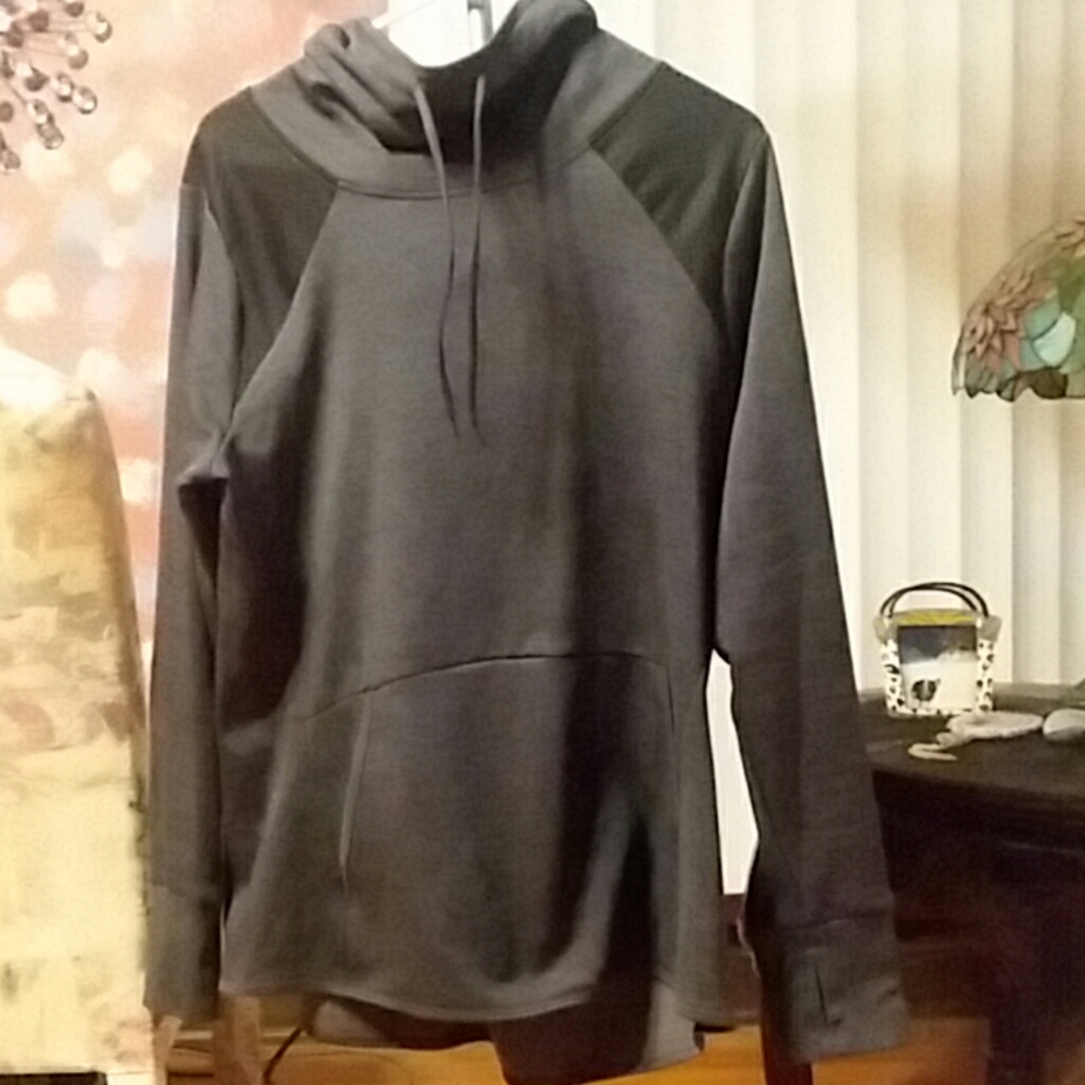 Gray Champion hoodie